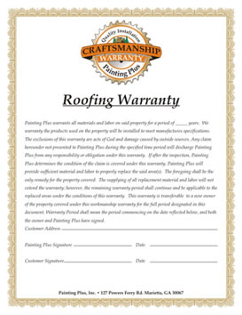 Roofing Warranty